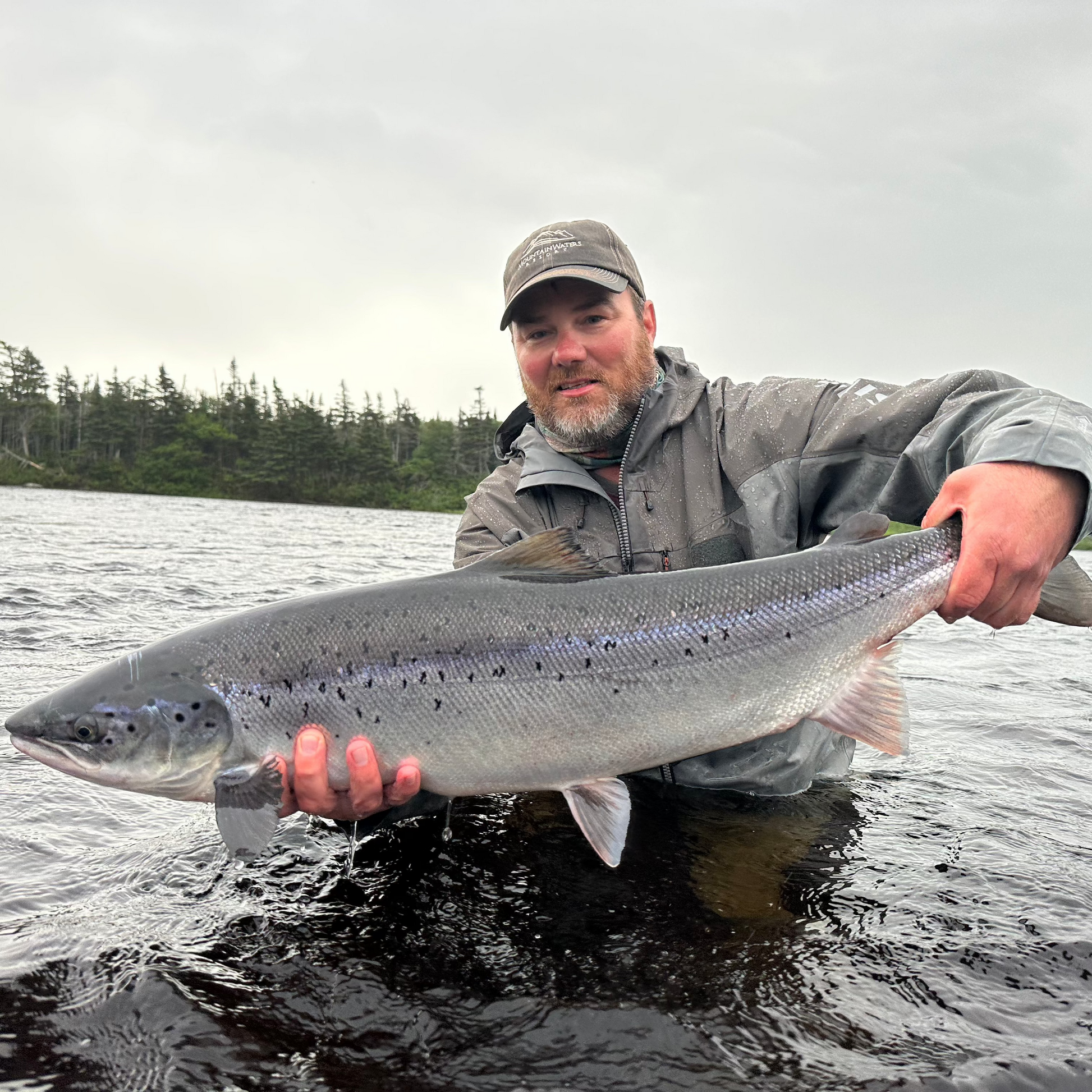 Lee Wulff Fly Fishing Lodge nestled in the heart of Newfoundland