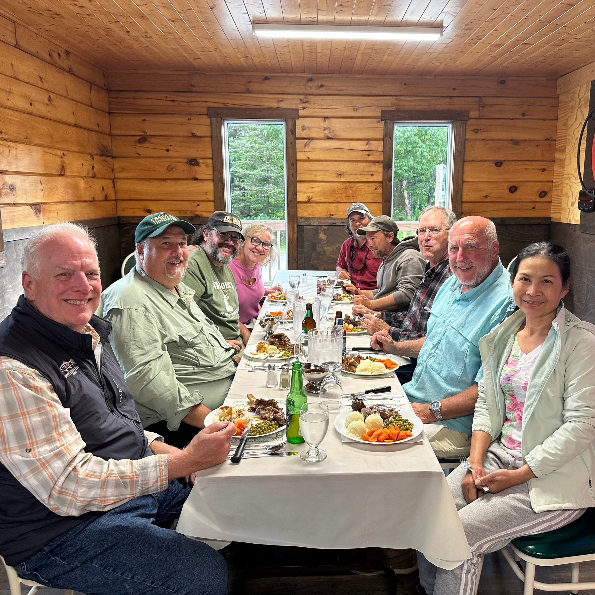 Lee Wulff Fly Fishing Lodge nestled in the heart of Newfoundland