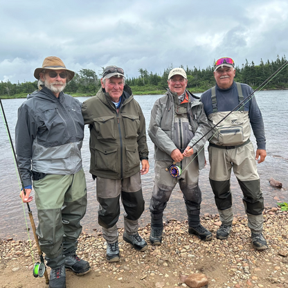Lee Wulff Fly Fishing Lodge nestled in the heart of Newfoundland