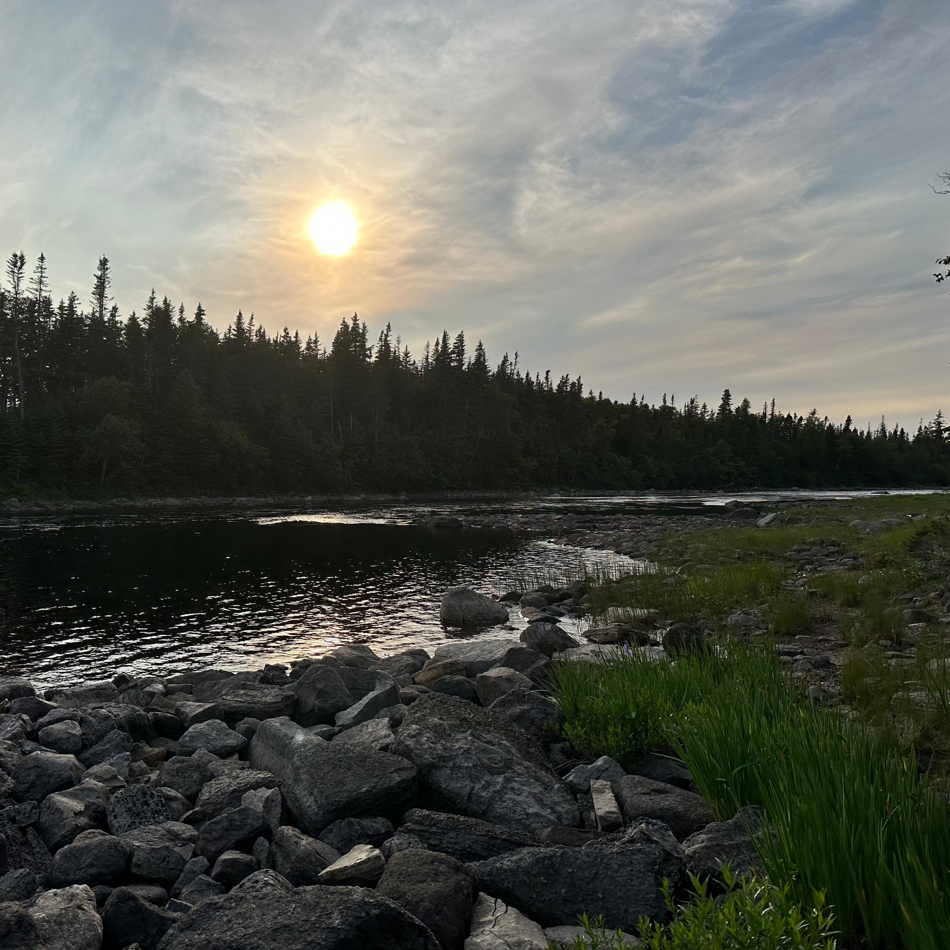 Lee Wulff Fly Fishing Lodge nestled in the heart of Newfoundland