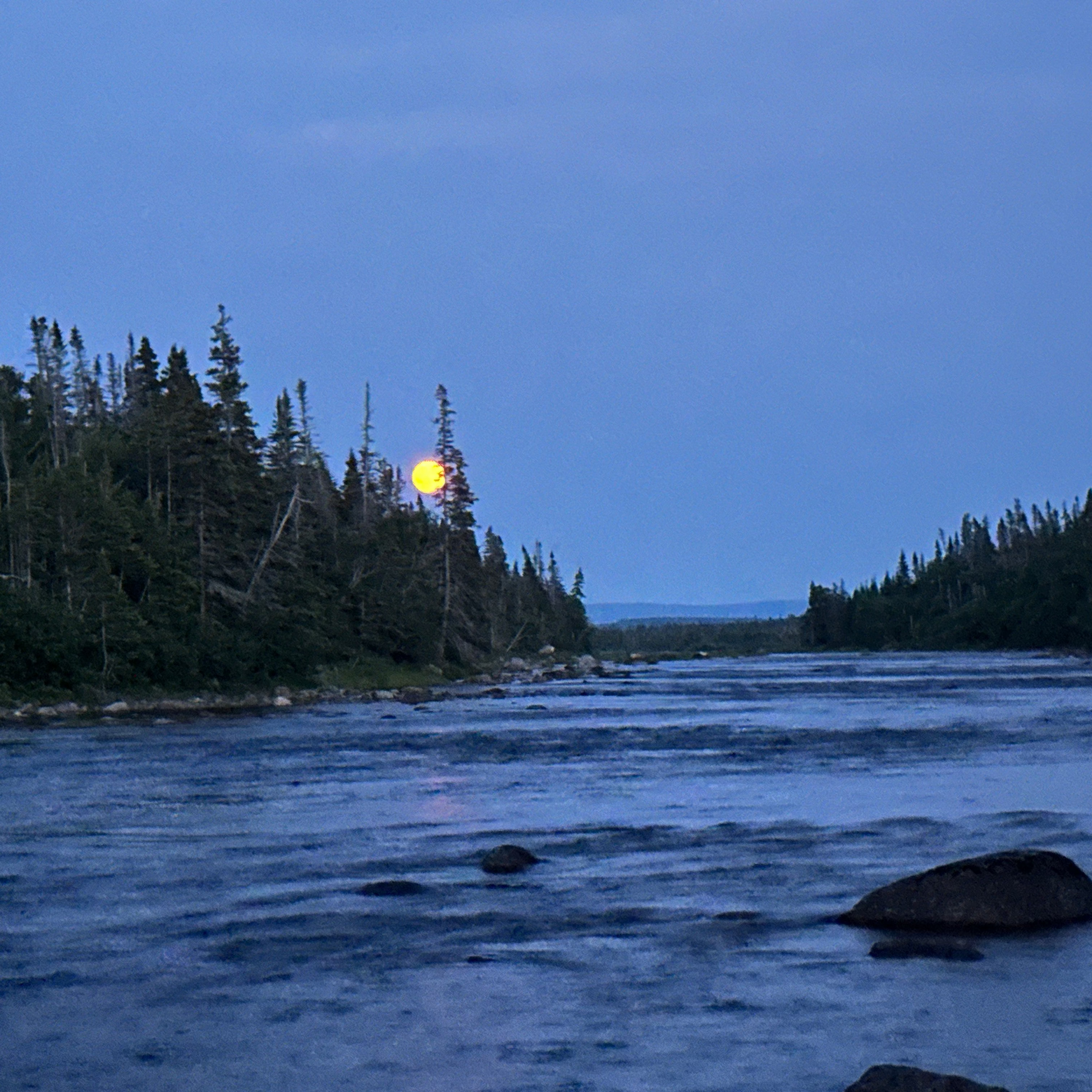 Lee Wulff Fly Fishing Lodge nestled in the heart of Newfoundland