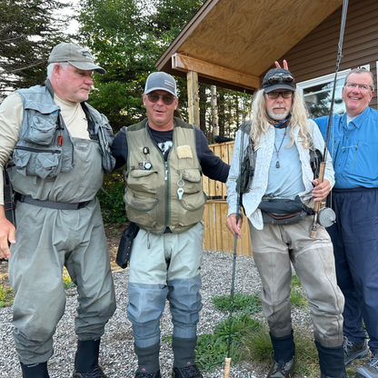 Lee Wulff Fly Fishing Lodge nestled in the heart of Newfoundland