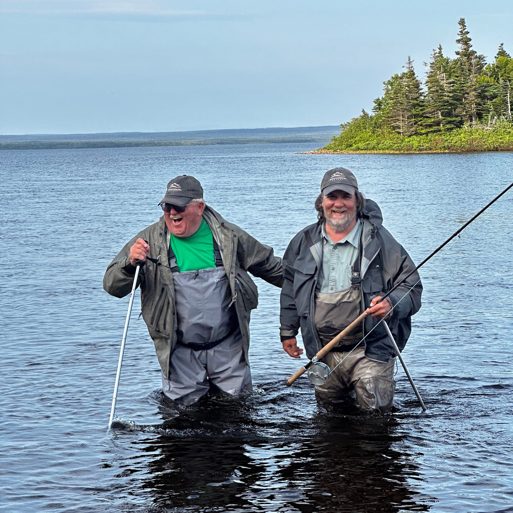 Lee Wulff Fly Fishing Lodge nestled in the heart of Newfoundland